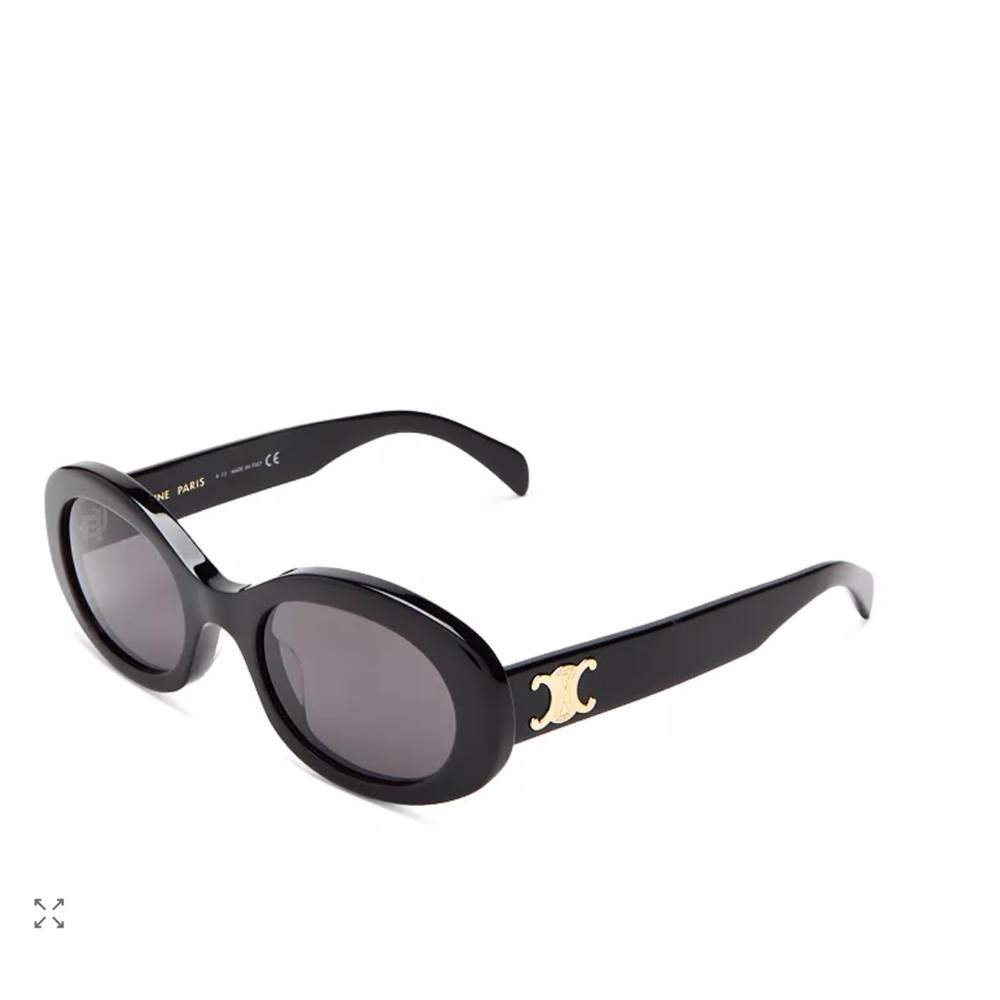 Celine Triomphe Oval Sunglasses 52mm